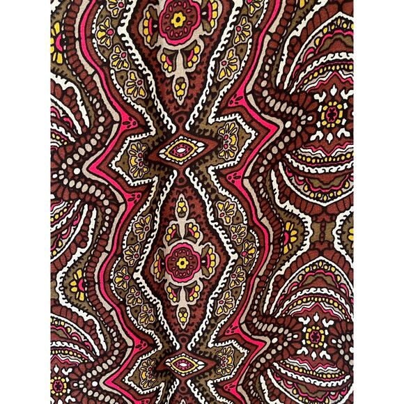 Womens prAna Cece Lined Dress Paisley Mahogany Color Lined Shift Dress Sz Small - Picture 5 of 5